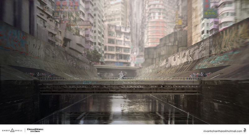 Illustration for article titled The Incredible Art Of The Ghost In The Shell Movie